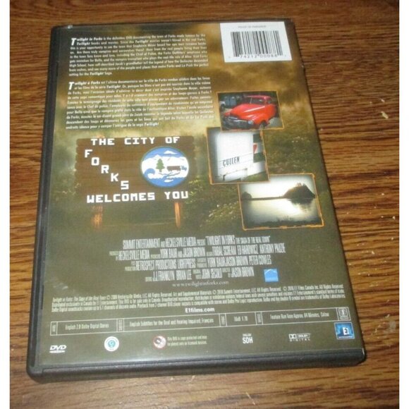 Twilight in Forks: The Saga of the Real Town (DVD, 2010, Widescreen, Canadian) - Picture 3 of 3
